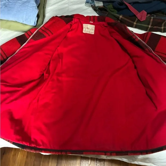 Men’s vintage wool mackinaw hunting jacket - Picture 3 of 3